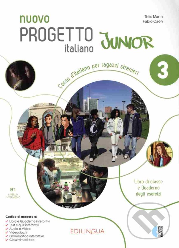 Levně Nuovo progetto italiano junior 3 libro di classe e quaderno degli esercizi - kniha z kategorie Jazykové učebnice a slovníky