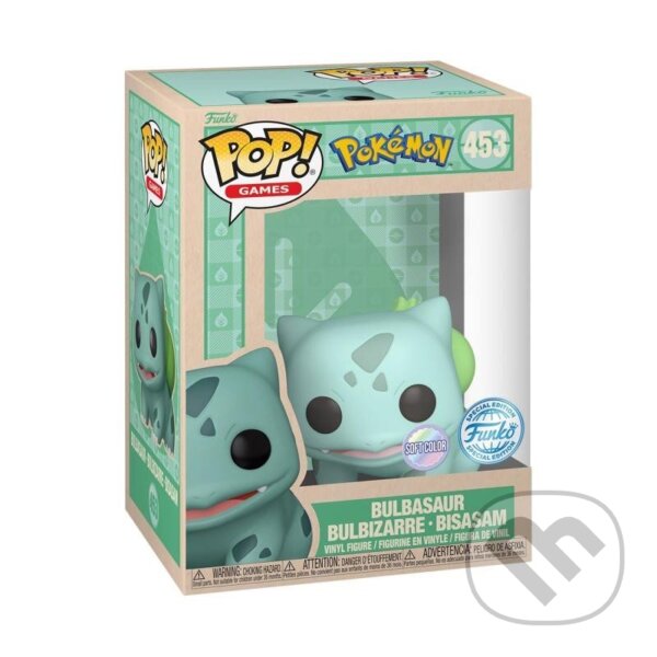 Levně Funko POP Games: Pokemon - Bulbasaur (Soft Color) #453