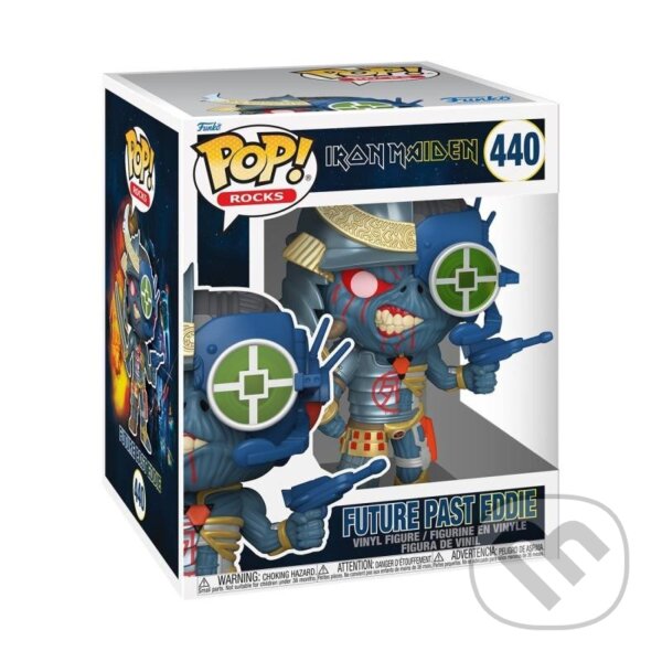 Levně Funko POP Super: Iron Maiden - Future Past Eddie #440