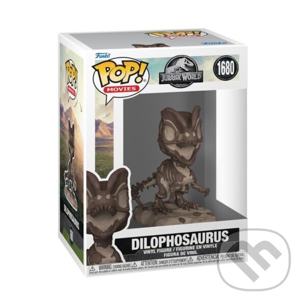 Levně Funko POP Movies: Jurassic World - Dilophosaurus (Fossil) #1680