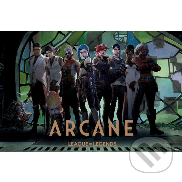 Levně Plagát League of Legends - Arcane