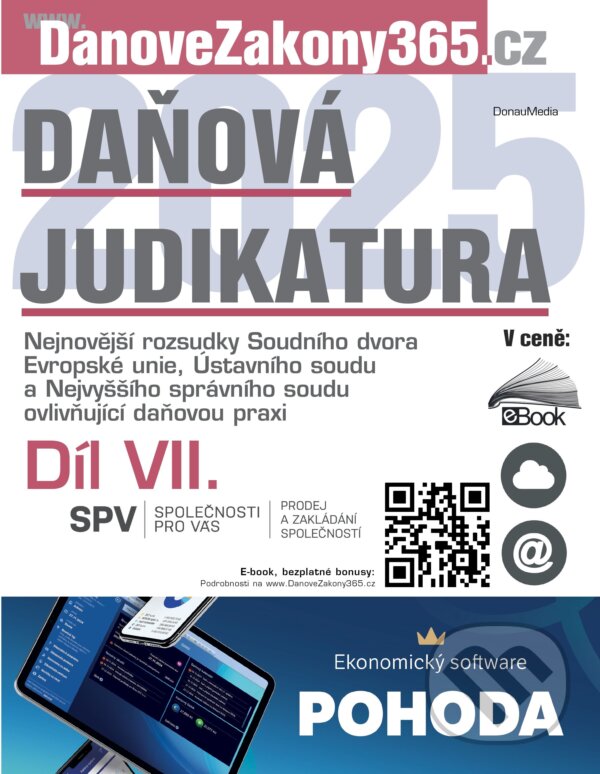 E-kniha: Daňová judikatura (VII.) (Autorský kolektiv). DonauMedia, 2025