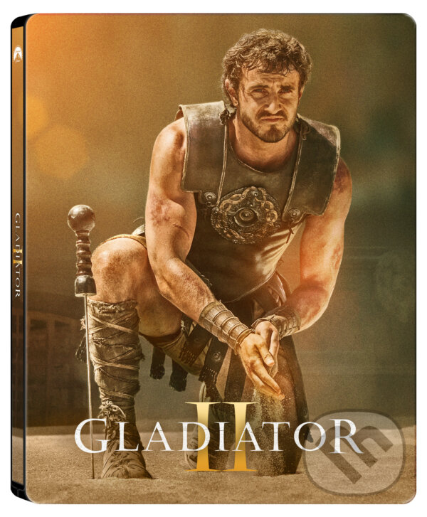 Kniha Gladiátor II - Ultra HD Blu-ray (steelbook Zlatý)