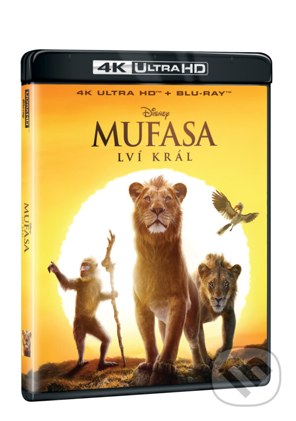 Levně Mufasa: Lví král Ultra HD Blu-ray (UHD a BD) - Barry Jenkins - film z kategorie Detské a animované