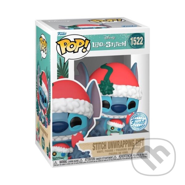 Levně Funko POP Disney: Lilo & Stitch - Stitch Unwrapping Gift #1522
