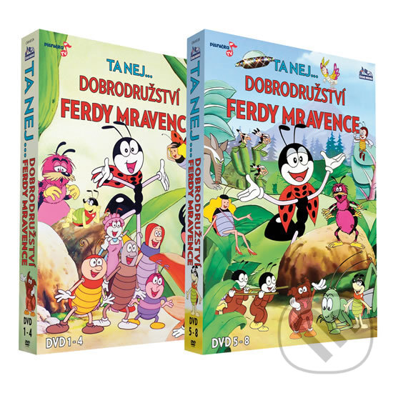 Levně Dobrodružství Ferdy mravence (Kolekce 8 DVD) - film z kategorie Rozprávky