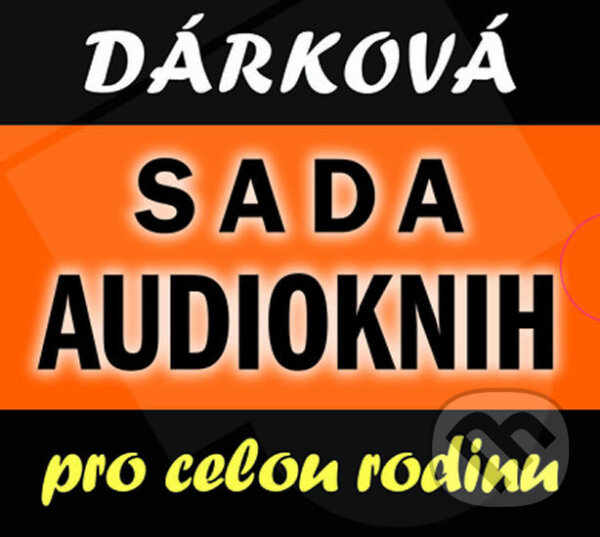 Dárková sada audioknih pro celou rodinu, Radioservis, 2015