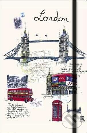 Levně London: Travel Journal Small