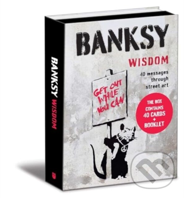 Levně Banksy Wisdom (40 Messages Through Street Art) - Giulia Manzi - kniha z kategorie Motivácia a sebarozvoj