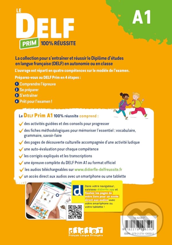 Levně Le DELF Prim A1 100% réussite - Livre + didierfle.app - kniha z kategorie Jazykové učebnice a slovníky
