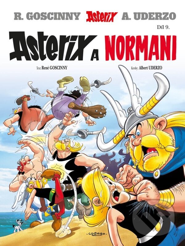 Kniha: Asterix 9: Asterix a Normani (René Goscinny)