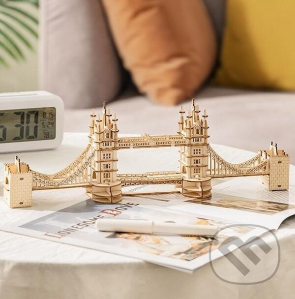 Levně NiXiM LED 3D puzzle/Tower Bridge s osvětlením “Night Edition” - puzzle z kategorie 3D puzzle