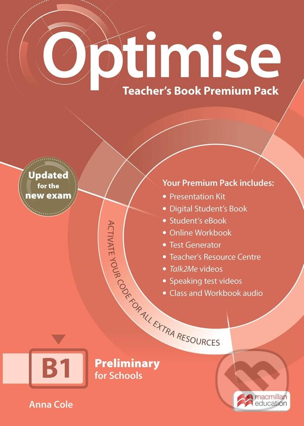 Kniha Optimise B1 Teacher's Book Premium Pack