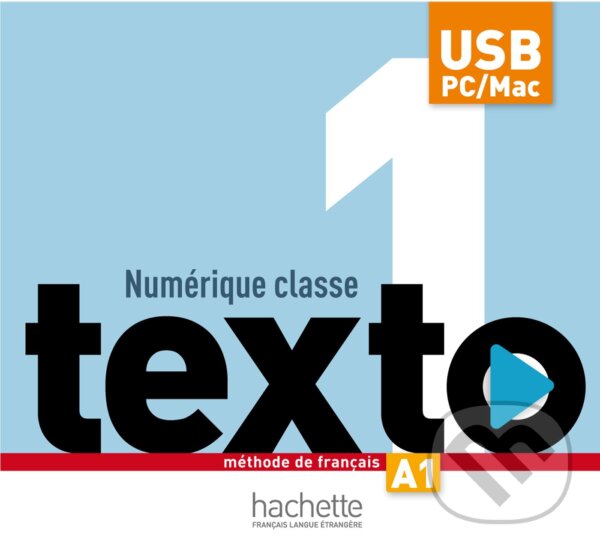 Levně Texto 1 : Manuel numérique enseignant (clé USB) - audiokniha z kategorie Jazykové učebnice a slovníky
