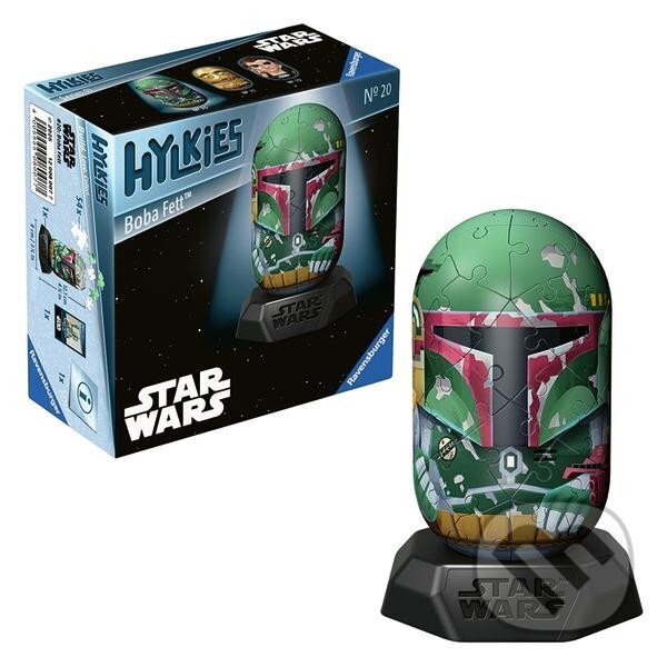 Levně Hylkies Star Wars: Boba Fett - puzzle z kategorie 15 – 60 dielikov