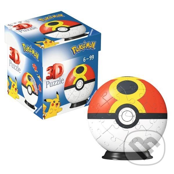 Levně 3D Puzzle-Ball: Pokémon Repeat Ball - puzzle z kategorie 3D puzzle