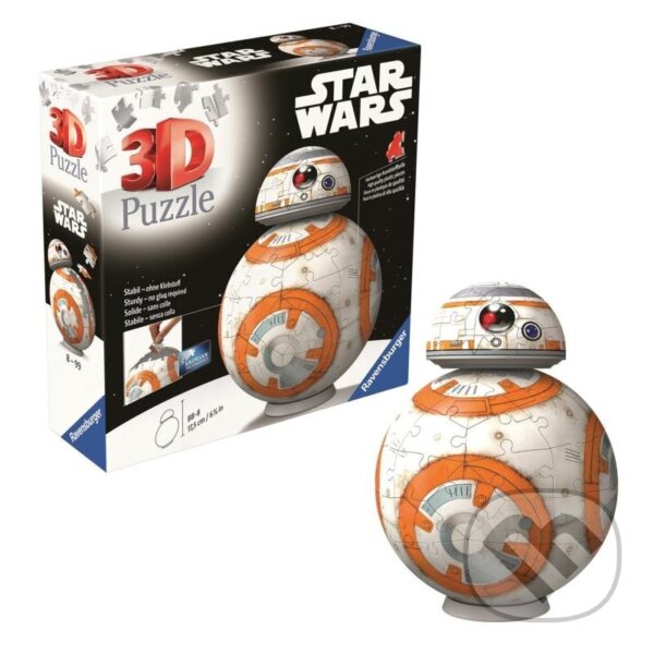 Levně 3D Puzzle-Ball: Star Wars BB-8 - puzzle z kategorie 3D puzzle