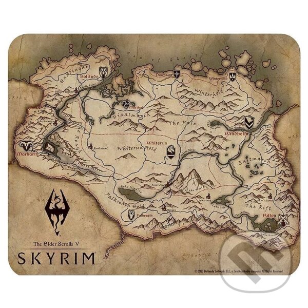 Podložka pod myš Skyrim - Map (ABYstyle). ABYstyle, 2025
