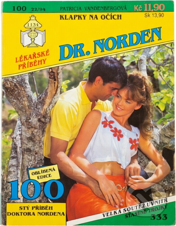 Kniha: Klapky na očích (Patricia Vandenberg). Ivo Železný, 1994