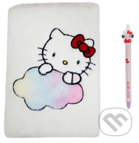 Levně Hello Kitty set zápisníku a propisky Sanrio
