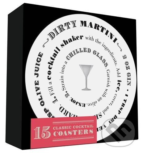 Kniha: Cocktail Coasters (Vanessa Dina). Chronicle Books, 2016