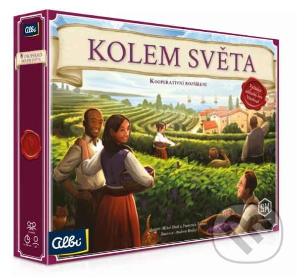 Levně Vinohrad: Kolem světa - hra z kategorie Ostatné