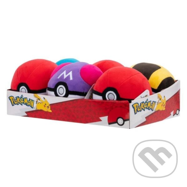 Levně Pokémon Plyšový Poké Ball (mix druhov)