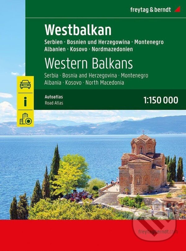 Západný Balkán 1: 150 000 (Autoatlas)