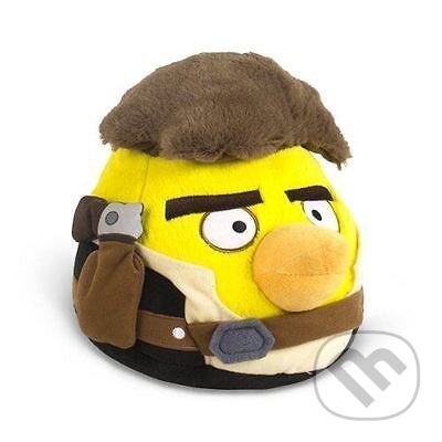 Plyšová hračka Angry Birds Starwars Solo - žltý 20 cm - Dnc, HCE