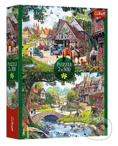 Levně Idylický život (2x500 dílků) - puzzle z kategorie Ostatné