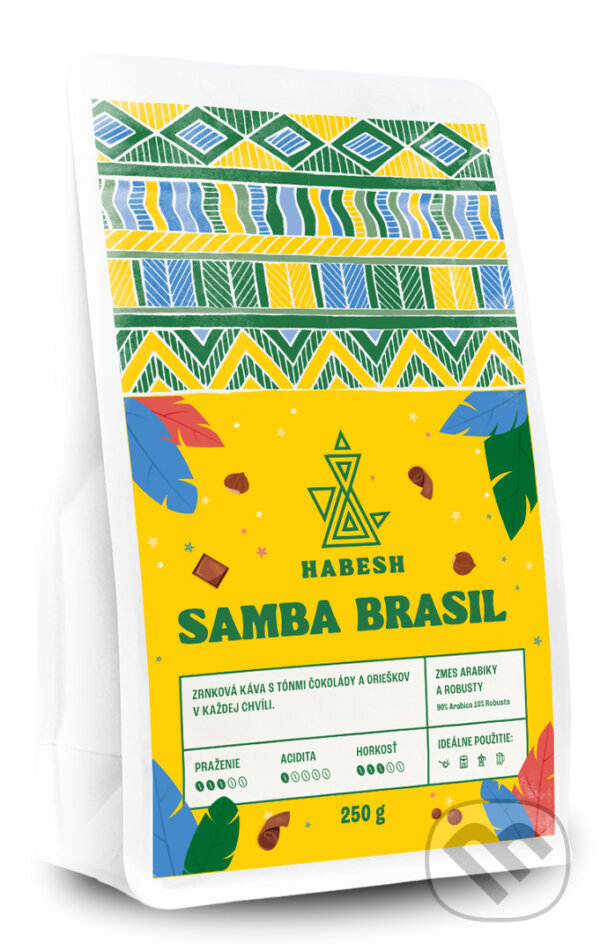 Kávy a čaje: Habesh Samba Brasil (Habesh). Habesh, 2025