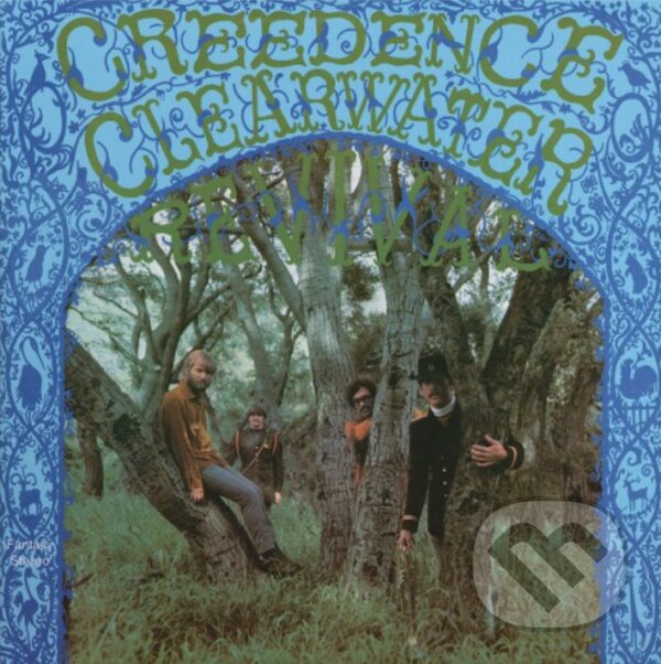 Levně Creedence Clearwater Revival: Creedence Clearwater Revival (Blue mramor) LP