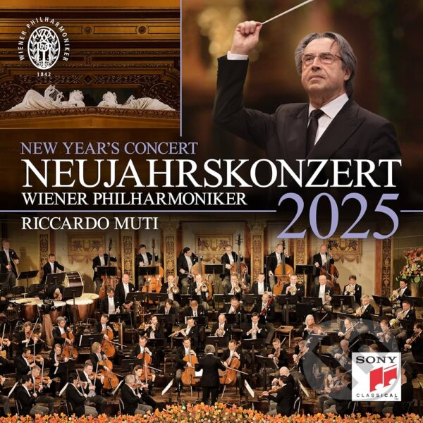 Levně Riccardo Muti & Wiener Philharmoniker: Neujahrskonzert 2025 / New Year'S Concert 2025 / Concert