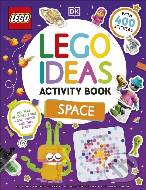Levně LEGO Ideas Activity Book Space (Packed with LEGO Building and Sticker Activities and Fun Facts. With 400 Stickers!) - kniha z kategorie Samolepky