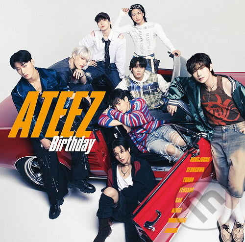 Kniha Ateez: Birthday (Regular Version)