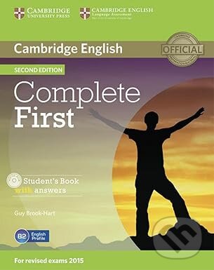 Levně Complete First. Student's Book with answers with CD-ROM - kniha z kategorie Jazykové učebnice a slovníky