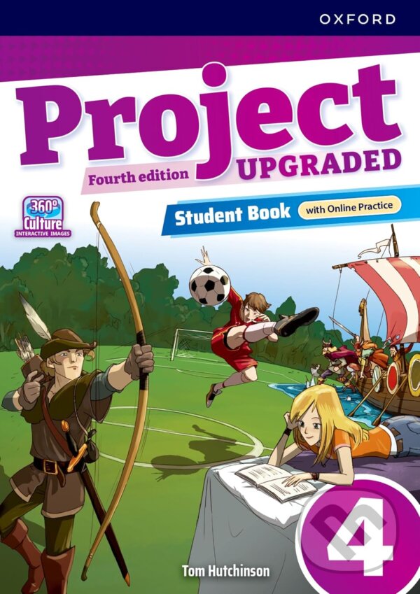 Kniha: Project 4 (4th Edition Upgraded) - Students book with online practice (Tom Hutchinson)