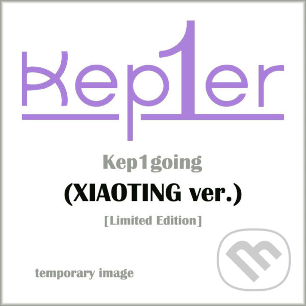 Kniha Kep1Er: Kep1Going (XIAOTING ver.)