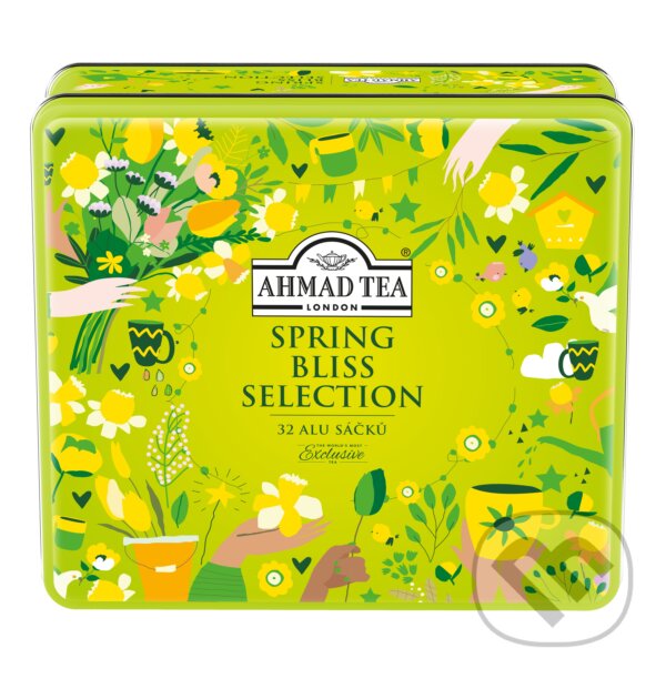 Kávy a čaje: Spring Bliss Selection (AHMAD TEA). AHMAD TEA