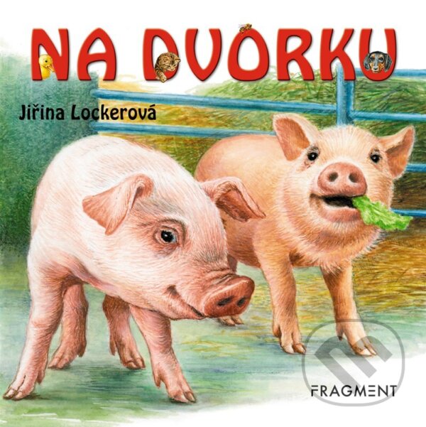 Levně Na dvorku - Jiřina Lockerová (ilustrátor) - kniha z kategorie Pre deti a mládež