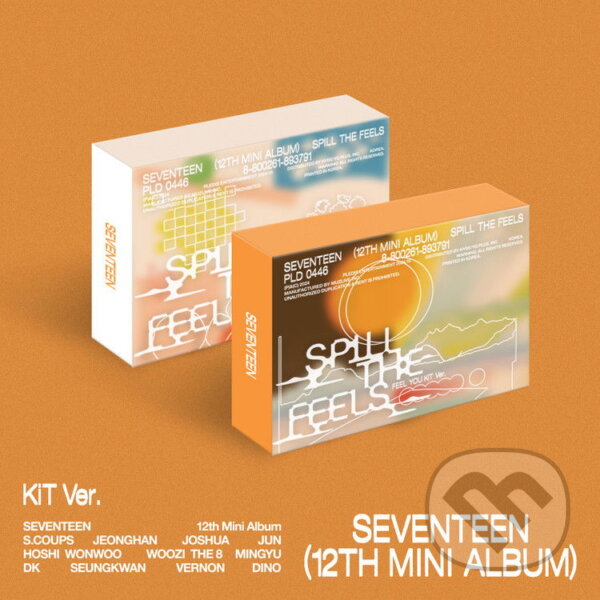 Kniha Seventeen: Spill The Feels (KIT Album edition)