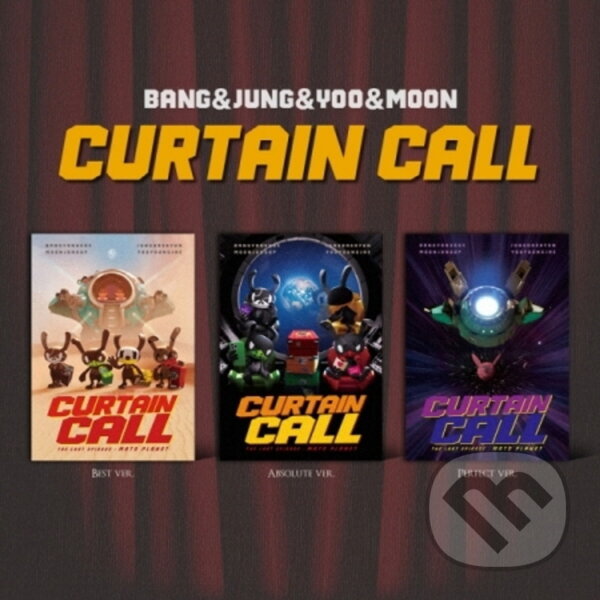 Kniha Bang & Jung & Yoo & Moon: Curtain Call (Random Photobook edition)