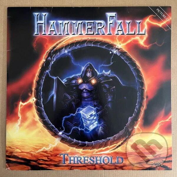 Kniha Hammerfall: Threshold / Blue LP