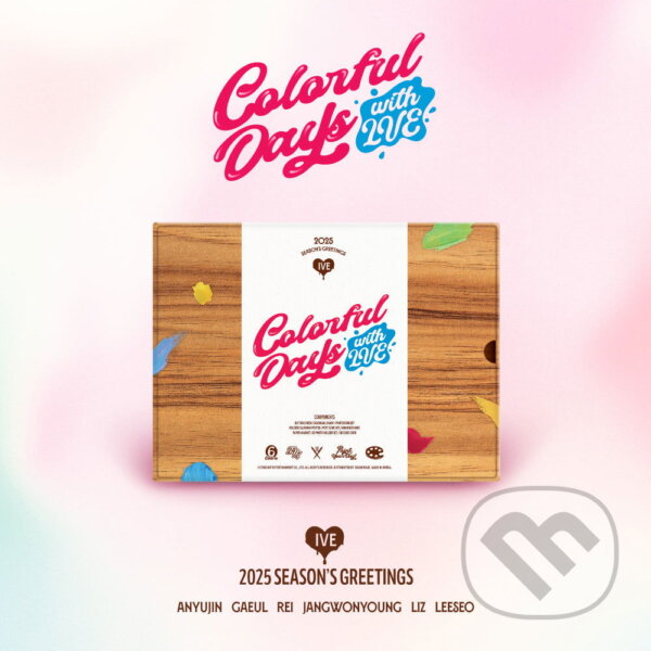 Kniha Ive: Season's Greetings 2025 - Colourful Days With IVE