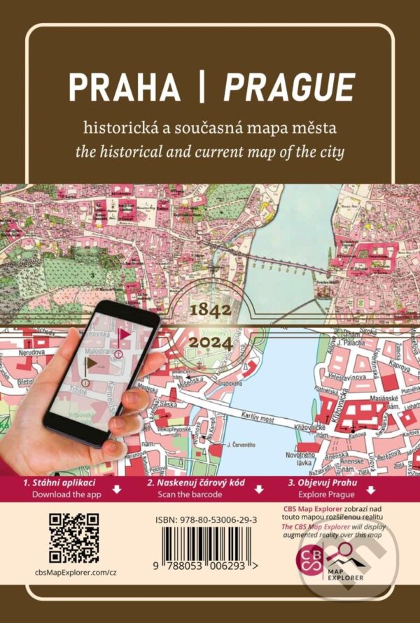 Levně Praha (historická a současná mapa regionu) - kniha z kategorie História