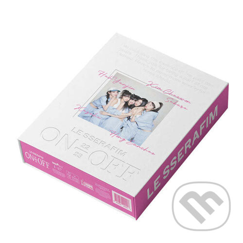 Kniha Le Sserafim: Le Sserafim 'On-Off' 2. (PHOTOBOOK SET edition)