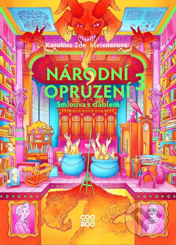 Levně Národní opruzení 3 (Smlouva s ďáblem) - Karolína Meixnerová, Adéla Stopka (ilustrátor) - kniha z kategorie História