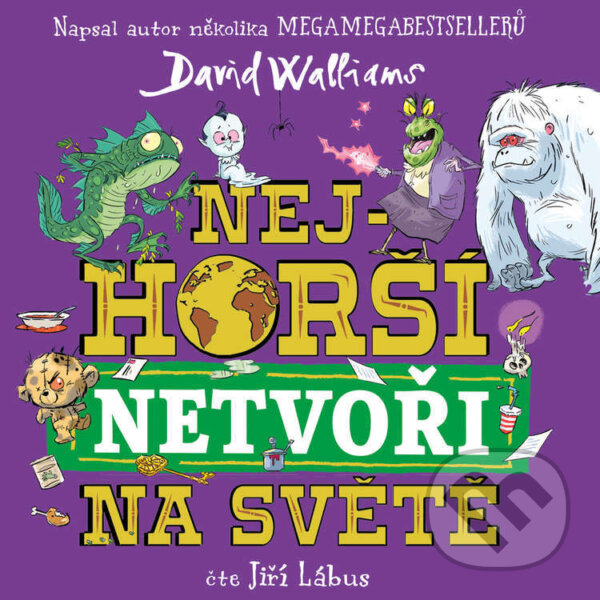 Audiokniha: Nejhorší netvoři na světě (David Walliams)
