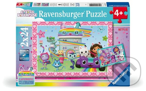 Ravensburger Gabby's Dollhouse 2x24 dílků