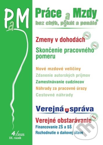 Levně Práce, odvody a mzdy bez chyb, pokut a penále 4/2025 - kniha z kategorie Personalistika